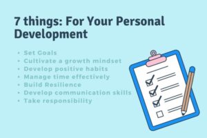 Practising Personal Development- 7 Things you need to Know